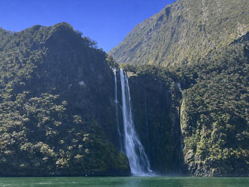 From Queenstown: Milford Sound Cruise with Glass-Roof Coach