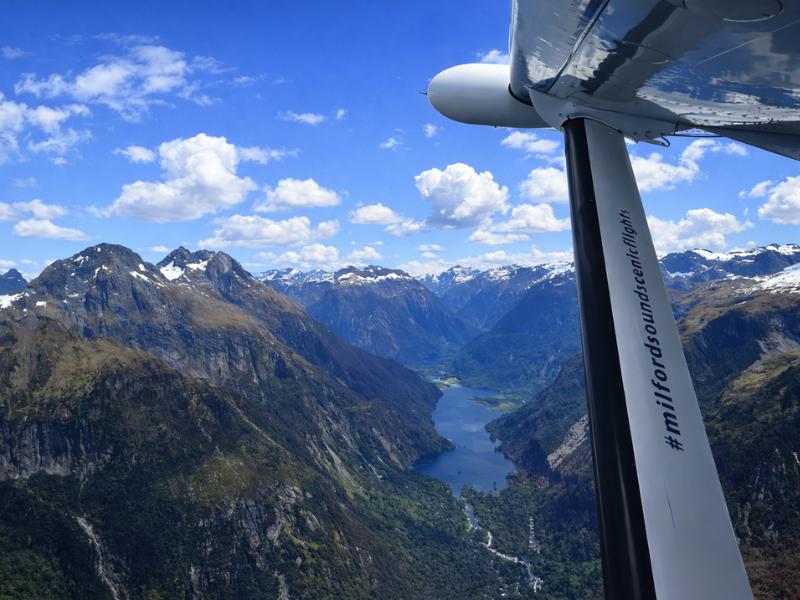 From Queenstown: Milford Sound Full-Day Flight & Cruise