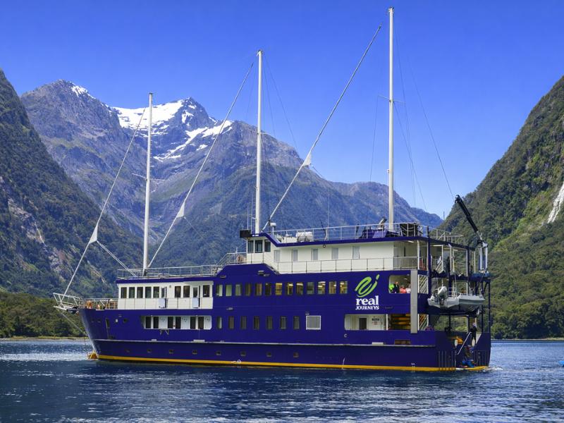 Milford Sound Overnight Cruise on the Milford Mariner